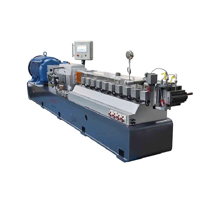 Series co-rotating twin-screw compounding extruder (engineering plastic granulation)SZS T18